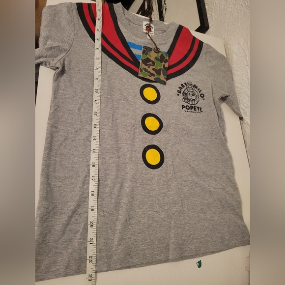 Rare Bape x popeye  tshirt - Picture 11 of 13